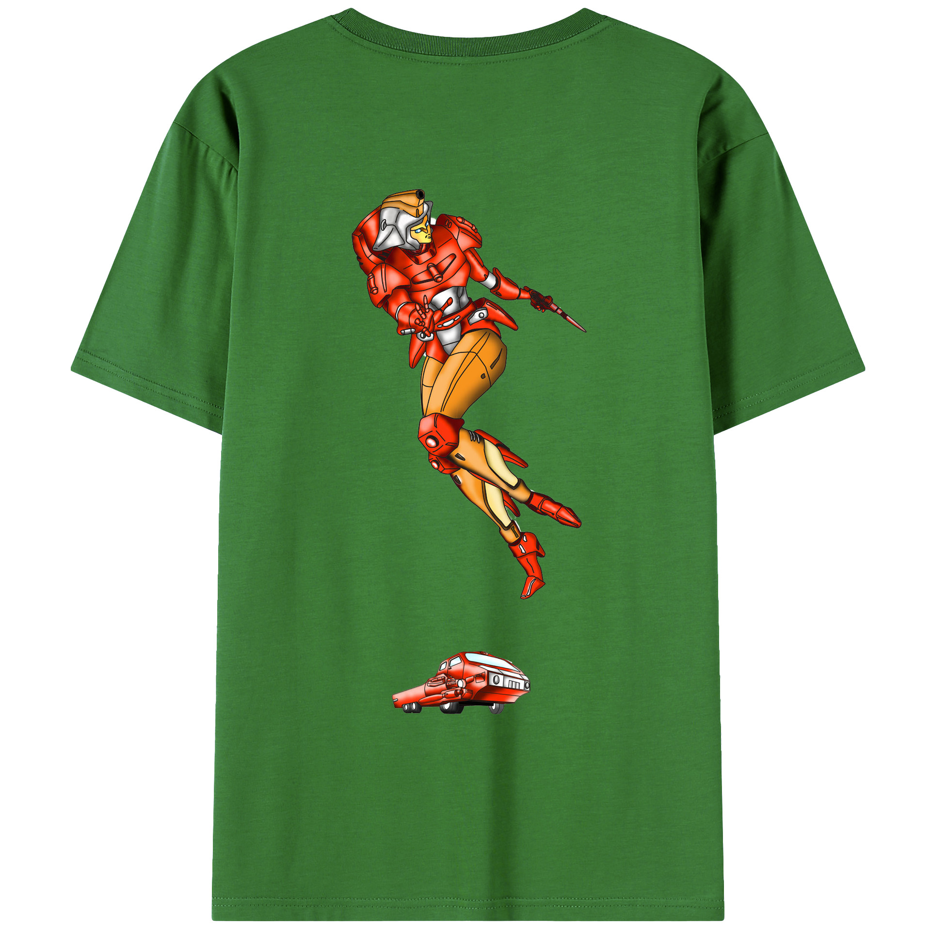 （画像用）  レディース半袖Tシャツ(バックプリント)